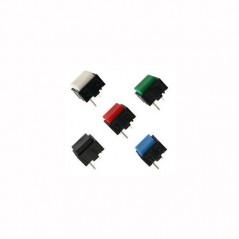 Taster print 10X10mm Sivi