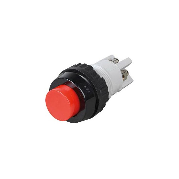 Taster NO/NC, 250V, 2 A, Ø18.2 mm, crveni,RAFI - TASRA-CR
