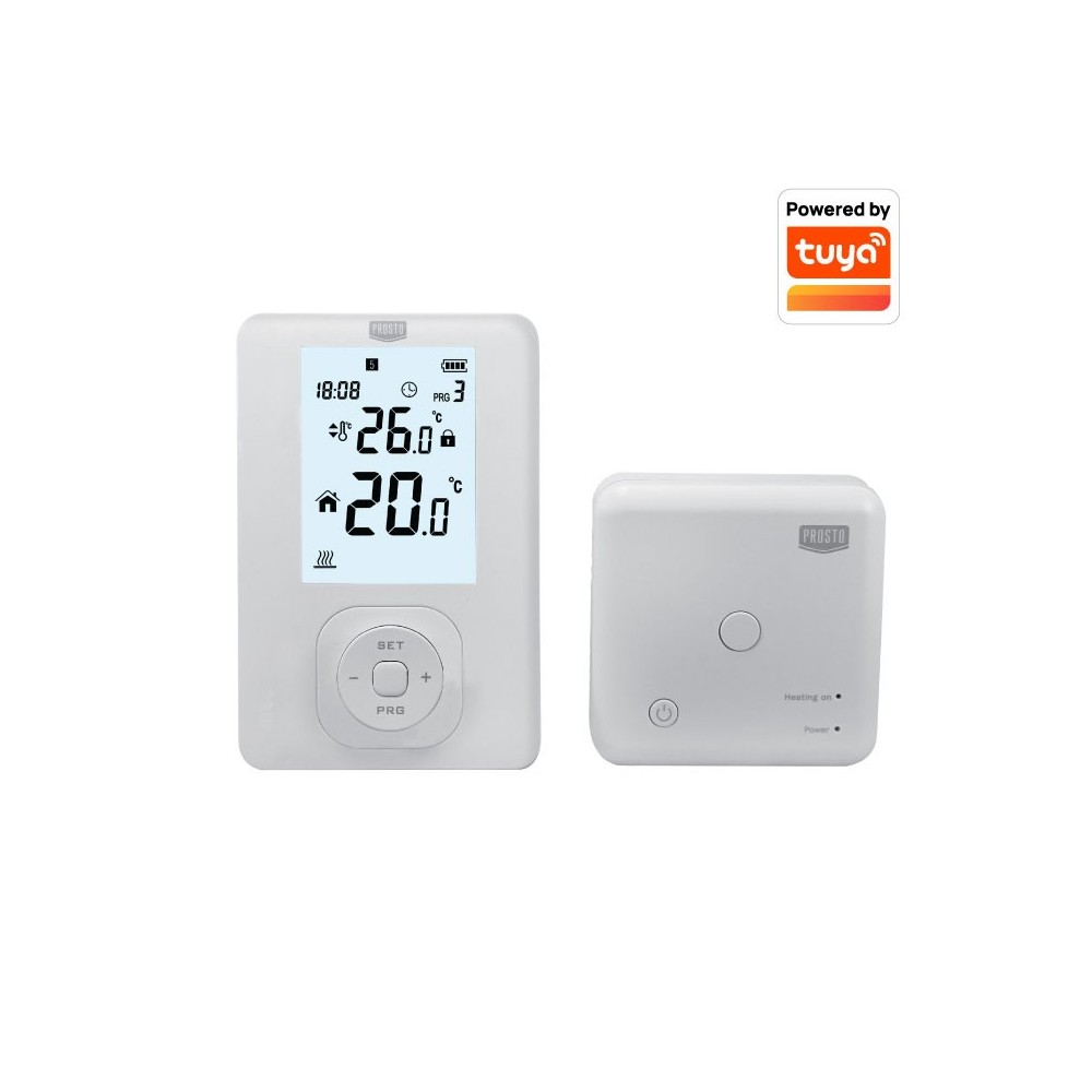 Digitalni smart bežični Wi-Fi sobni termostat - TER-DST304RFWF