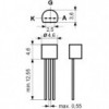 Tiristor 0.5A 60V TO92 - TIR2N5061