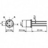 Tiristor 0.8A 400V TO39 - TIRKT508