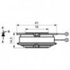 Tiristor 320A 1000V  41x14mm - TIRT123-320-10
