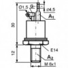 Triak 25A 1100V  M6 - TKTC122-25-11