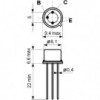 Tranz. N 80V 1A 0.8W TO39 - TR2N3019