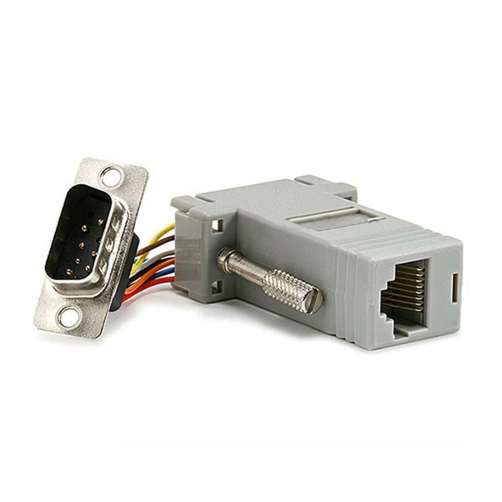Adapter DB9 M - RJ45 F :: Adapter DB9 M - RJ45 F - UTADB9MRJ45F Adapter DB9 M - RJ45 F - UTADB9MRJ45F