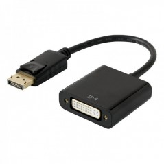 Adapter DISPLAYPORT  M- DVI-D ,F kabl 0,2m
