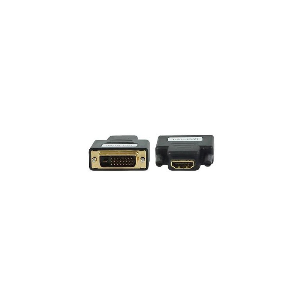 Adapter HDMI F(19)/  -DVI-D(24+1)M GOLD - UTAHDMI/DVI