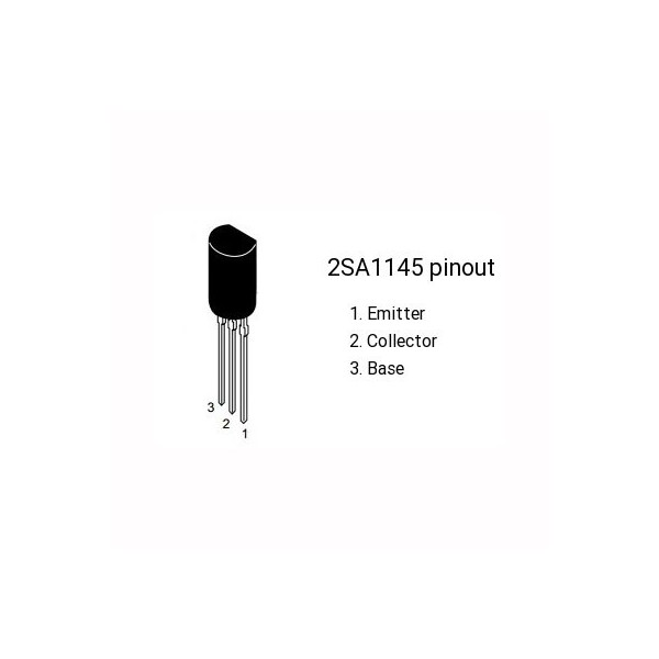 BJT tranzistor PNP 150V 0.05A - TR2SA1145