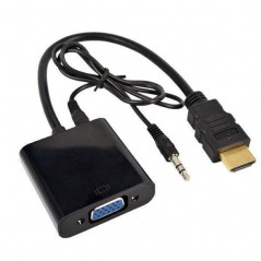 Adapter HDMI/VGA muško/ženski + audi kabl
