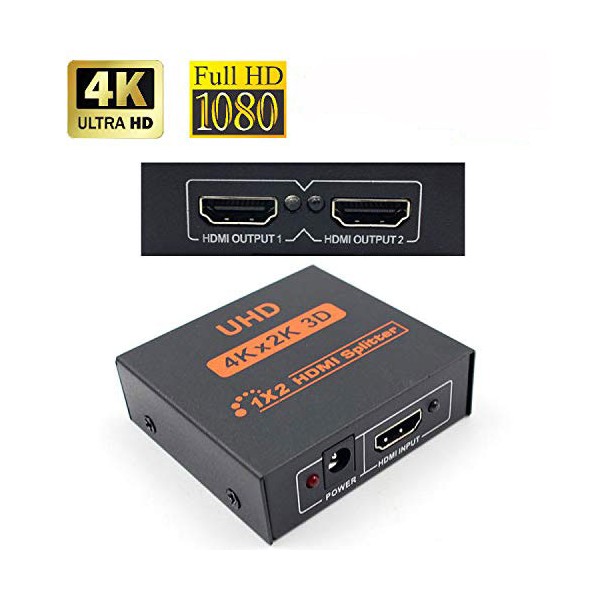 HDMI spliter 1x in-2x out 4KX2K Activ - UTAHDMIS1