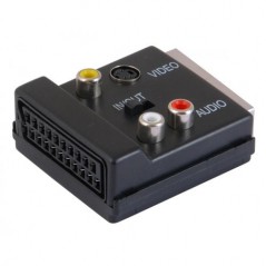 Adapter SCART M+Z+3XČinč+SVHS
