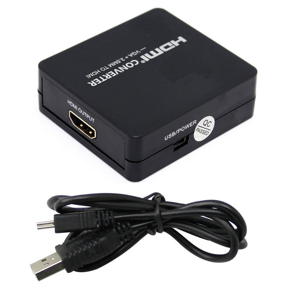 Adapter VGA na HDMI 1080P - UTAVGA/HDMI-1
