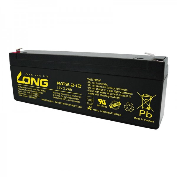 Akumulator 12V 2.4Ah   LONG 178X34X60 Ultracell - AK12-2.3