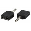 Adapter 2X6,3 s.utic./6,3 s.utikač - UTA-08