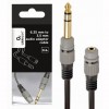 Adapter 6,35mm M st./3,5mm Ž st. sa kablom 0.2m - UTA-10K