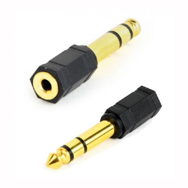 Adapter 3.5 Ž st./6.3 M st. metalni - UTA-10M