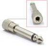 Adapter 6.3mm utikač mono/3.5m utičnica stereo, metal - UTA-18M
