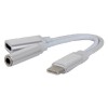 Adapter TIP C M na 3.5mm stereo Ž+ TIP C Ž - UTAUSB3-71