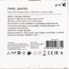 USB punjac 230VAC USBC 5V  3A, 25W fast - UTAUSB-AU1