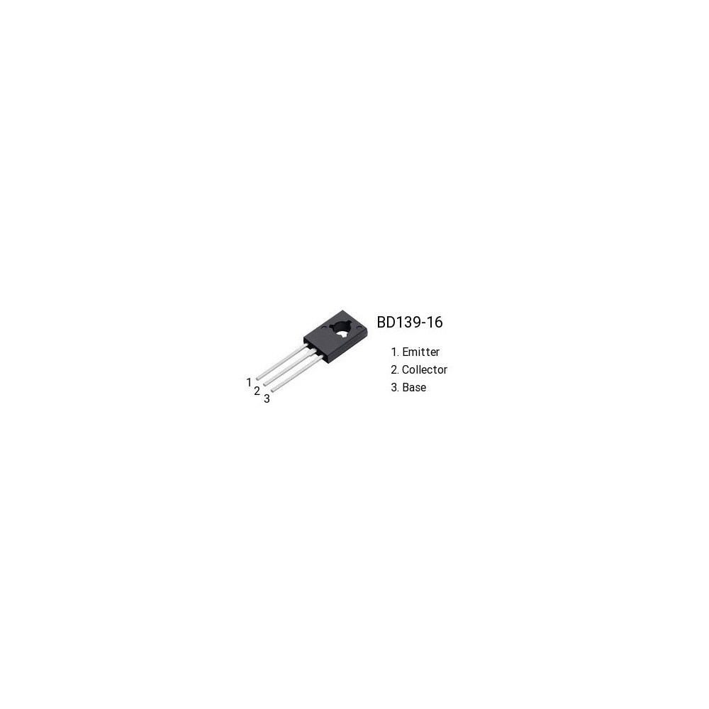 Tranz. N 80V 1.5A 8W TO126 - TRBD139-16