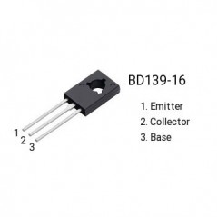 Tranz. N 80V 1.5A 8W TO126