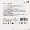 Brzi punjac USB+Type C kon.+ kabl USB-C - UTAUSB-AU13G