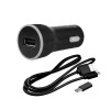 Autopunjač USB 2,1A +USB kabel type C - UTAUSB-AU14