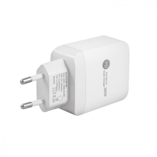 Univerzalni punjač 1xQC+2USB+1XPD 36W - UTAUSB-AU2