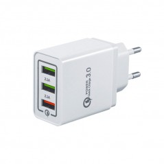 BRZI PUNJAČ QC3.0+2XUSB A