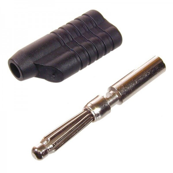 Banana 4mm, BS4 crvena - UTB4M3CR