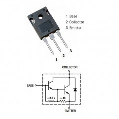 Tranz. N-Darl 100V 10A 125W TO218 B