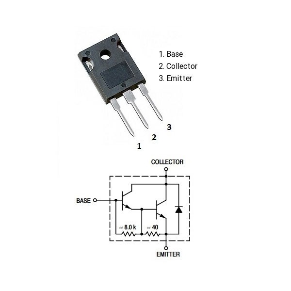 Tranz. N-Darl+Di  160V 16A 200W - TRBDV67