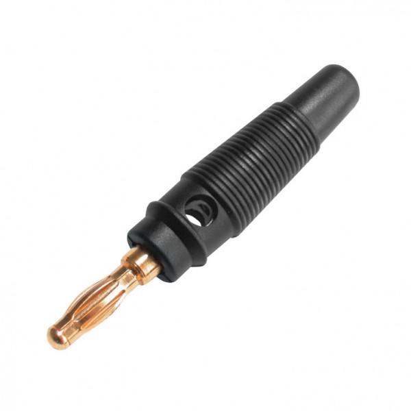 Banana zl.4mm crna SR - UTB4M4CN