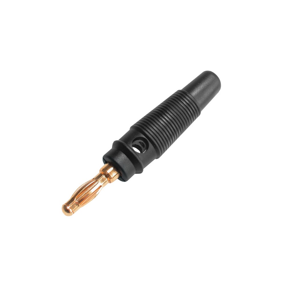 Banana zl.4mm crna SR - UTB4M4CN