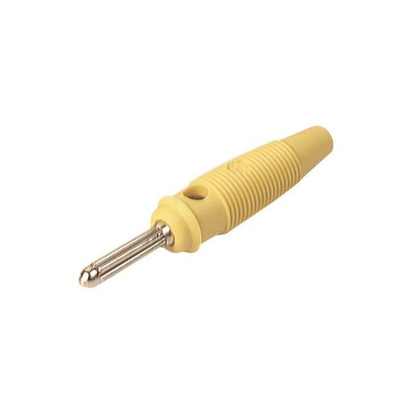 Utikač banana 4mm,BUELA 20K žuta - UTB4M5ZU