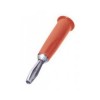 Utikač banana 4mm crvena,BD1/RD - UTB4M8CR