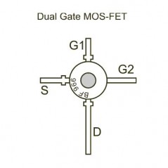 Tranz. MOS-N-FET 20V Idss>2mA Up<2.5V