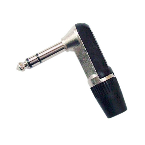 Utikač ban.6,3stereo metal pod uglom prof. - UTBAN63SMU
