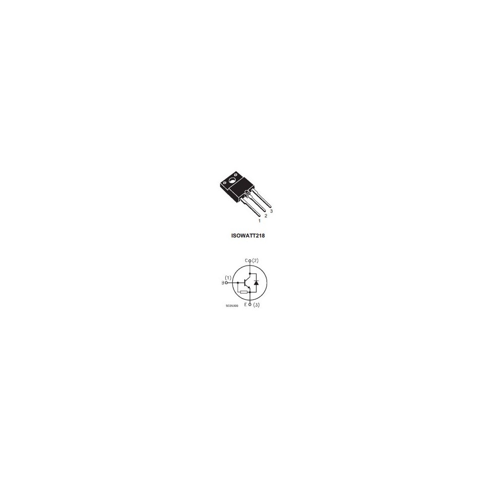 Tranz. N+Di 700V 6A 50W - TRBUH315D
