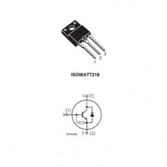 Tranz. N+Di 700V 6A 50W