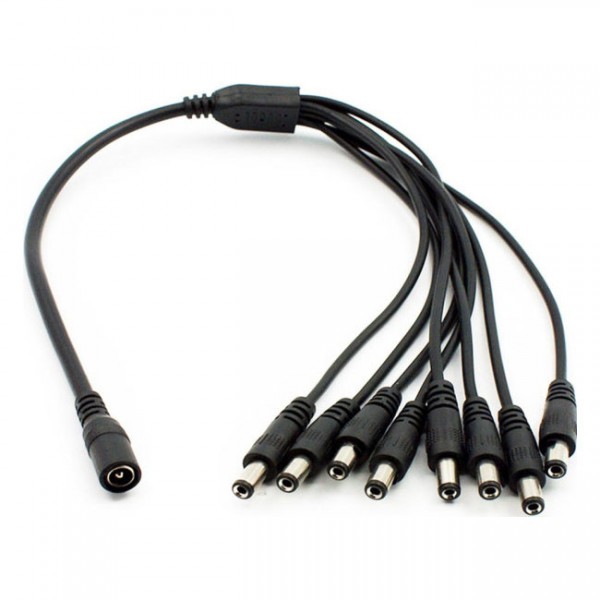DC Adapter 1 utičnica/8 utikača 2.1x 5.5mm - UTDCK-CABLE9