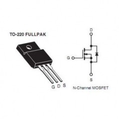Tranz. N-Ch 600V 2.5A 35W TO220-FU