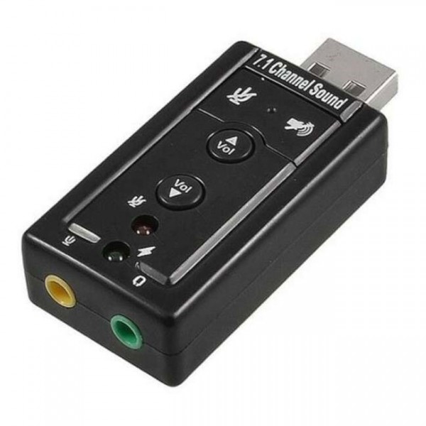 Zvučna eksterna kartica USB2.0 7.1ch - UTAUSB/AUX1