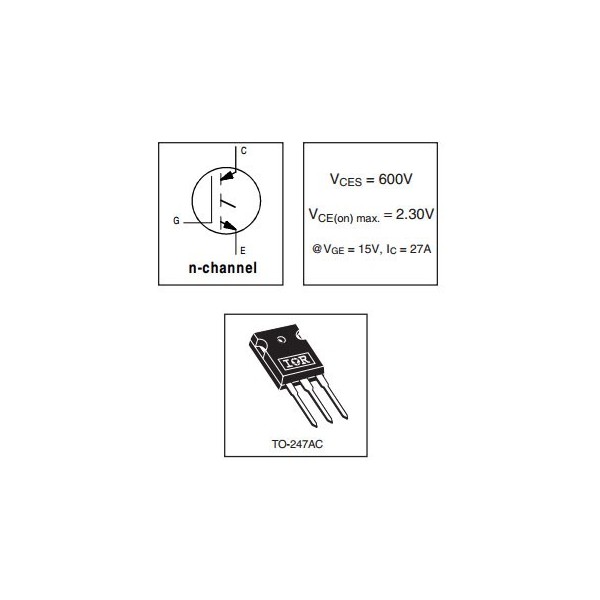 IGBT  N ch 600V 55A 200W TO247AC - TRIRG4PC50W