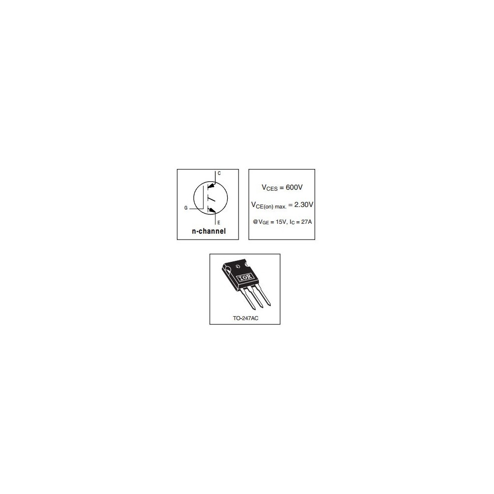 IGBT  N ch 600V 55A 200W TO247AC - TRIRG4PC50W