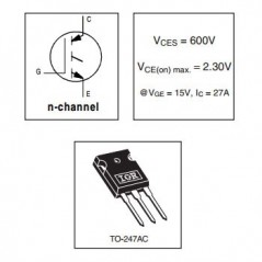IGBT  N ch 600V 55A 200W TO247AC