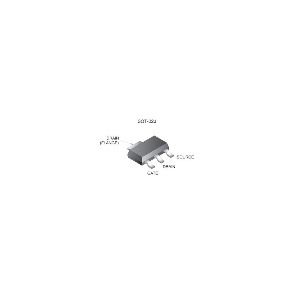 N-LogL 55V 2.0A 2.1W 0.14R SOT223 - TRIRLL014NPBF