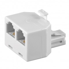 Adapter tel. 1m/2z  6P