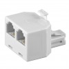 Adapter tel. 1m/2z  6P - UTTA1M/2Z