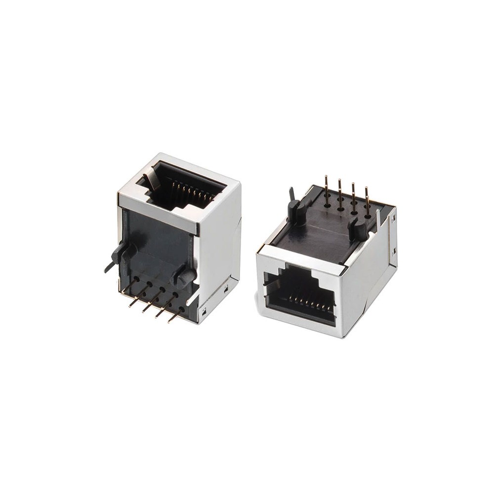 Modularna utičnica RJ45 print 90° 8-pin compl. - UTTP8PM